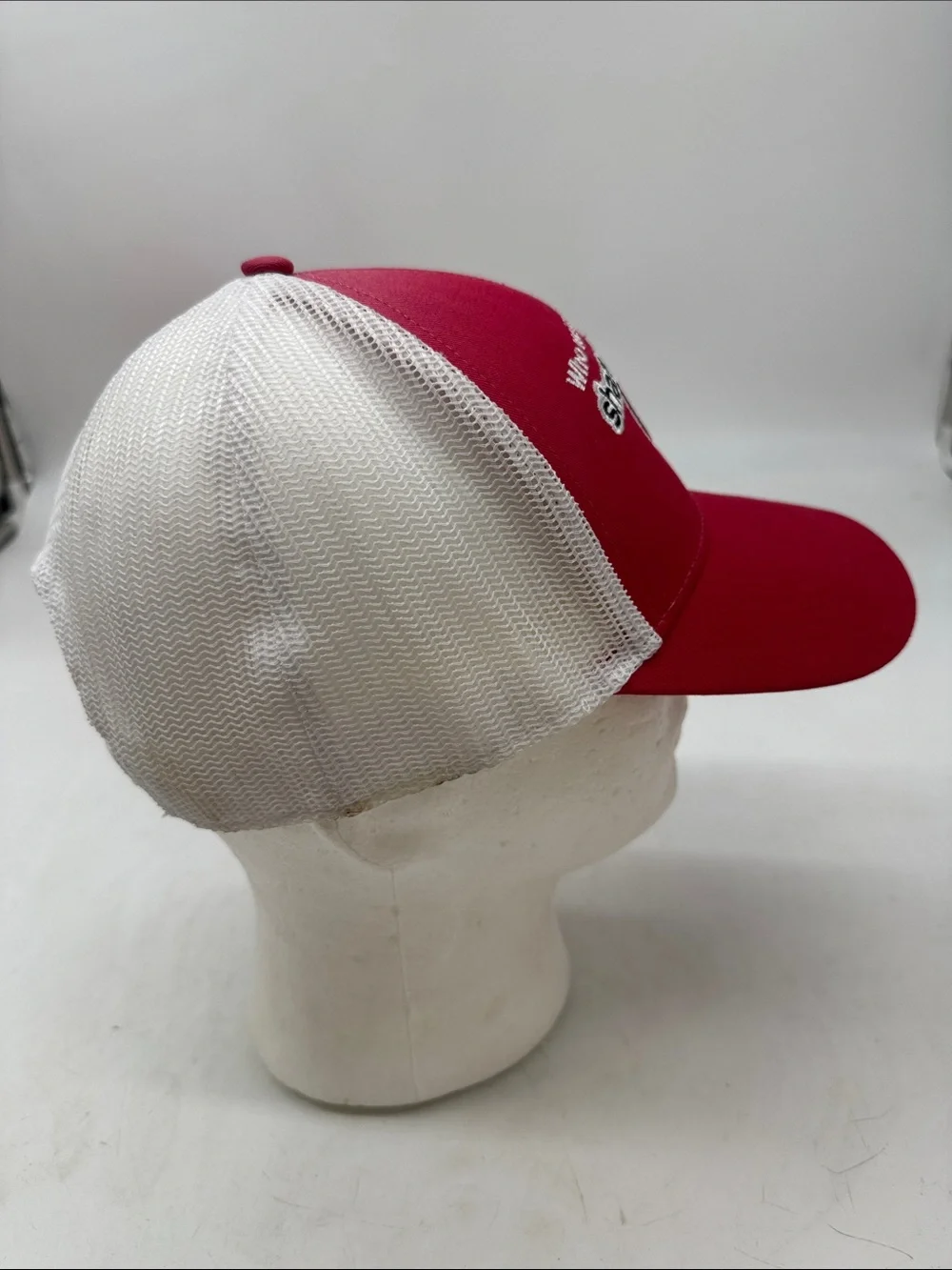 Who Will You Share a Coke with Coca Cola Red and White Mesh Trucker Hat